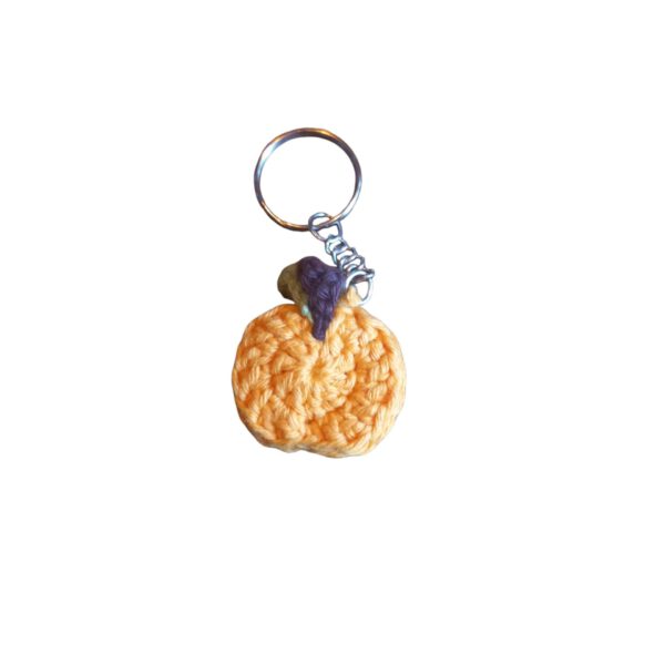 Pumpkin keychain